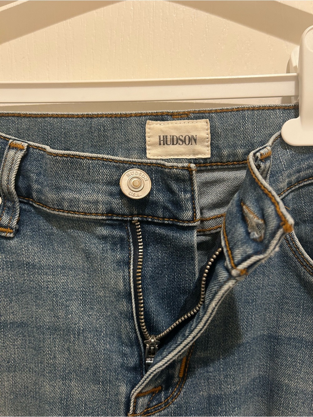 Hudson Krista Skinny Jeans Sz 28 Medium Wash